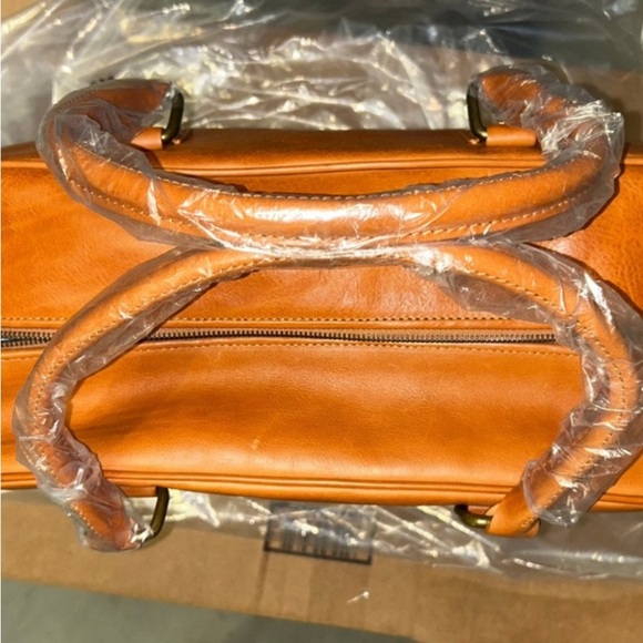 Dooney & Bourke Orange Travel Bag with Structured Design - Picture 9 of 11